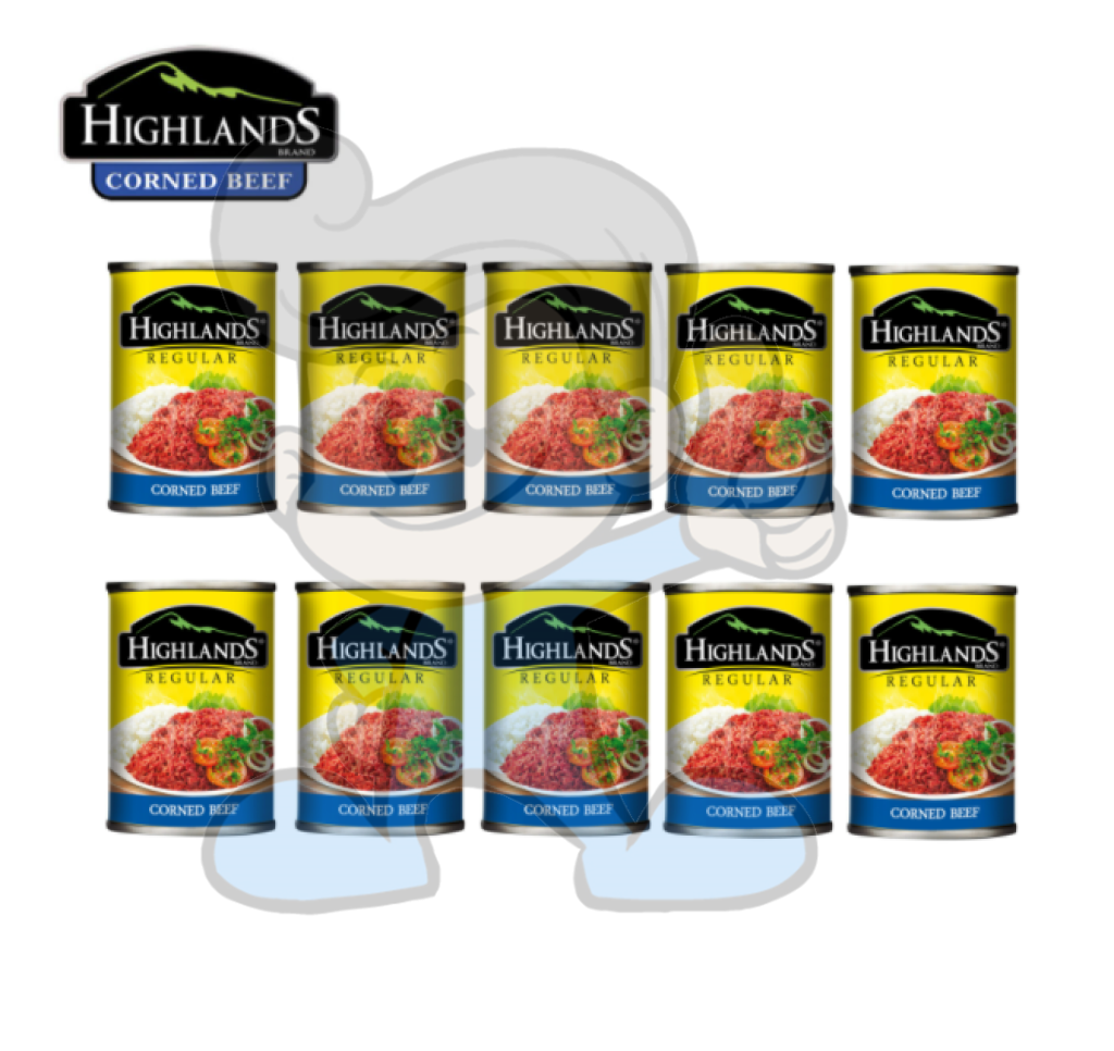 Highlands Corned Beef Regular (10 X 150G) Groceries