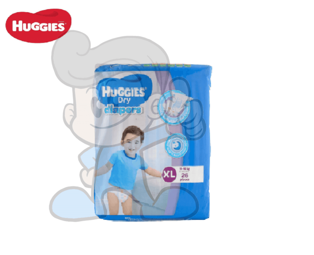 Huggies Dry Diapers Xl 26S Mother & Baby