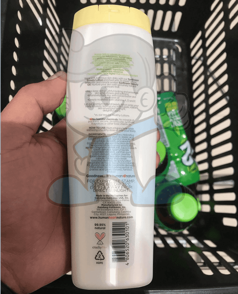 Human Nature Sunflower Green Tea Delight Beauty Lotion 100Ml