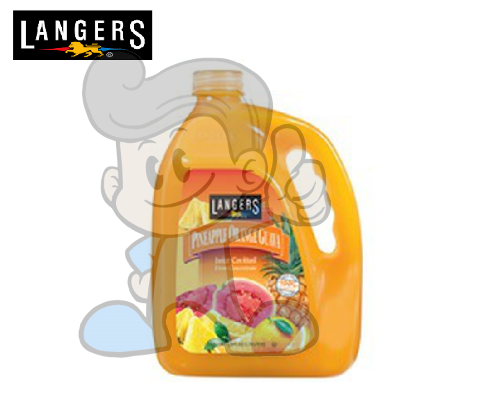 Langers Pineapple Orange Guava Juice Cocktail 3.78L Groceries