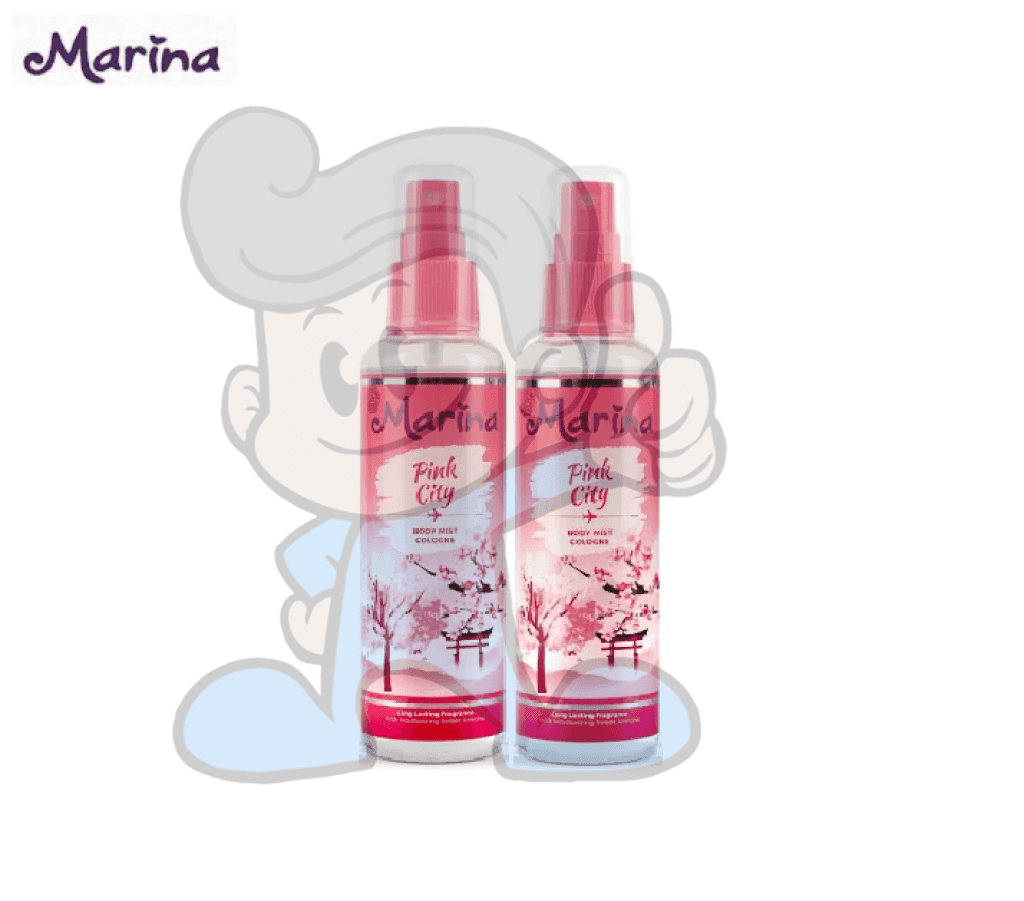 Marina Cologne Spray Pink City (2 X 100Ml) Beauty