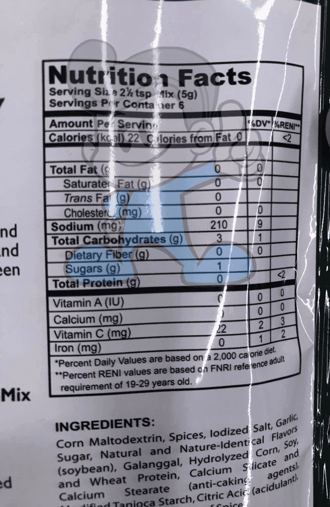 Mccormick Green Curry Recipe Mix (6 X 30 G) Groceries