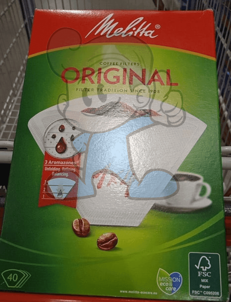 Melitta Original Coffee Filters (2 X 40S) Groceries