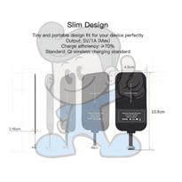 Nillkin Magic Tag Qi Wireless Charger Receiver For Small Size Ios Electronics Accessories