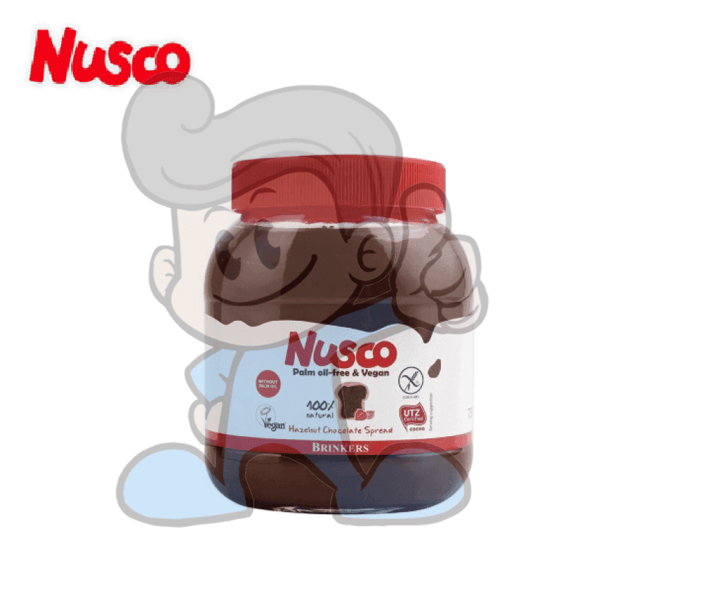 Nusco 100% Natural Hazelnut Chocolate Spread 750G Groceries