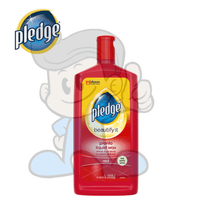 Pledge Pronto Liquid Wax Red 1L Household Supplies