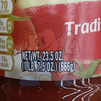 Prego Heart Smart Italian Sauce Traditional 23.5 Oz. Groceries