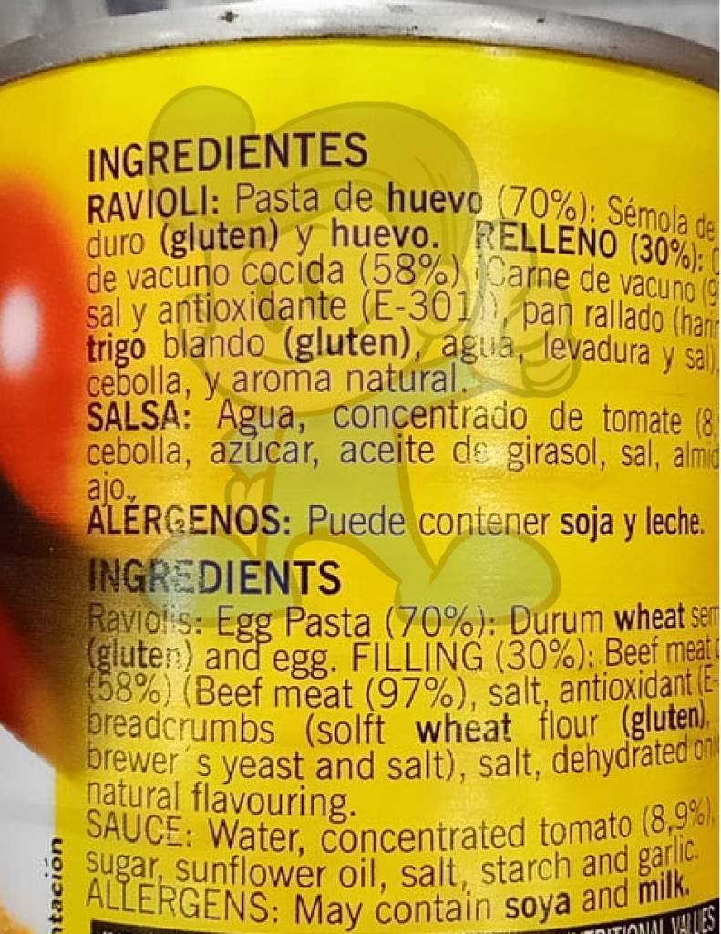 Presto Raviolis Con Salsa De Tomate (3 X 420G) Groceries