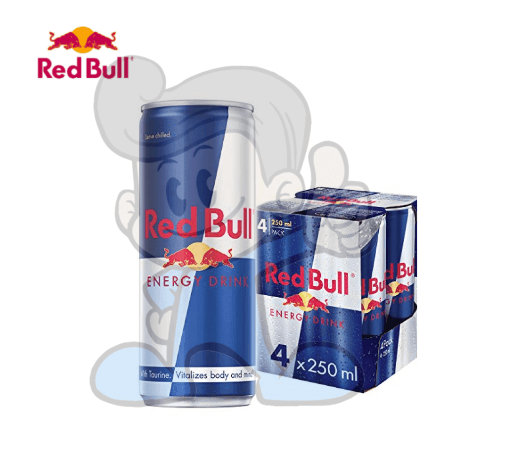 Red Bull Energy Drink (4 X 250 Ml) Groceries