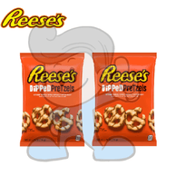 Reese's Dipped Pretzels Milk Chocolate Peanut Butter Snack (2 X 120 G) Groceries