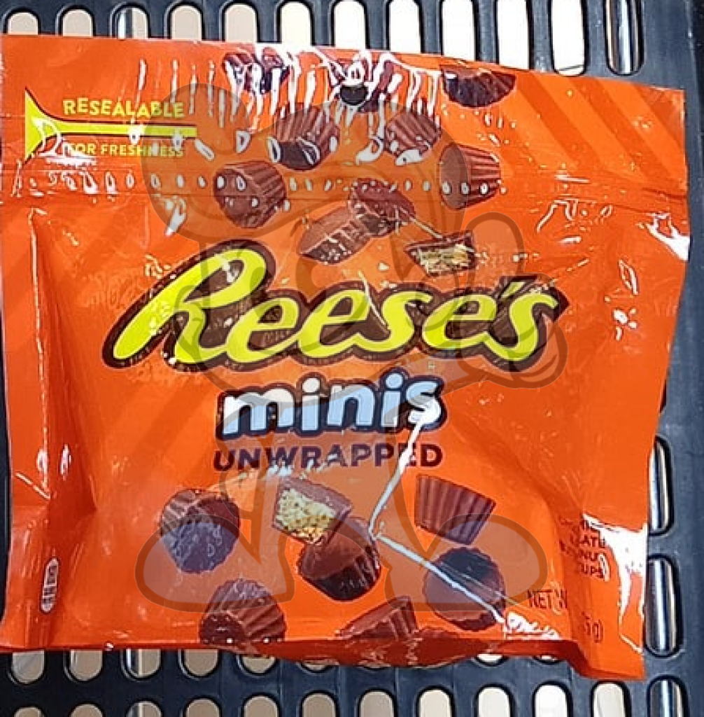 Reese's Minis Unwrapped Milk Chocolate And Peanut Butter Cups 215G Groceries