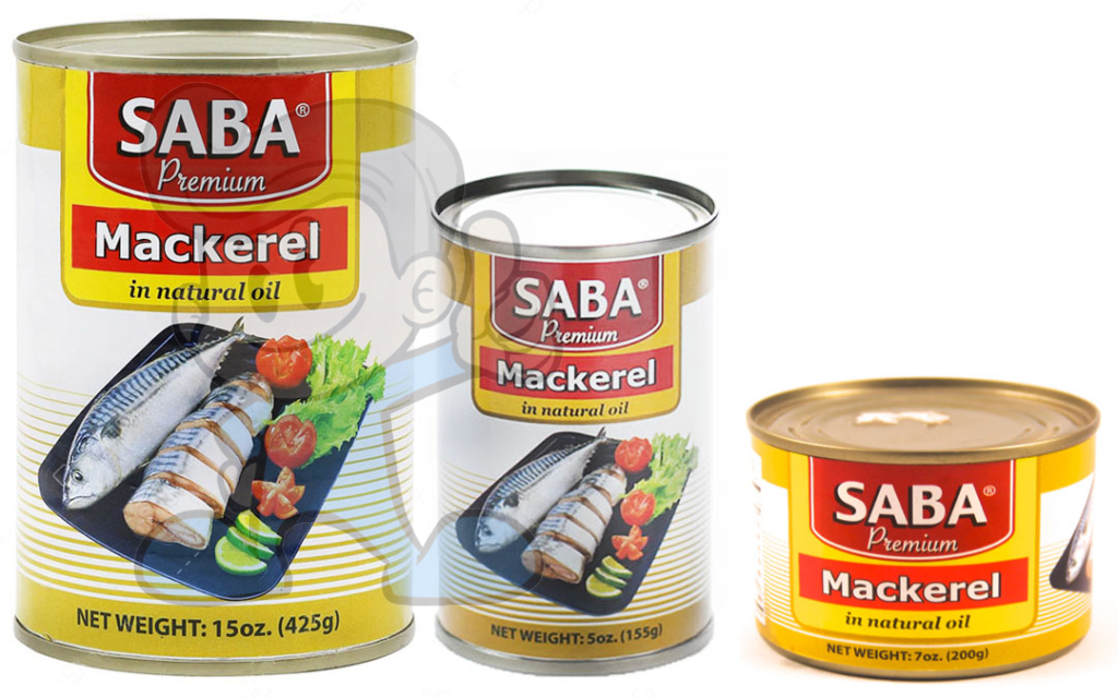 Saba Premium Mackarel (8 X 200G) Groceries
