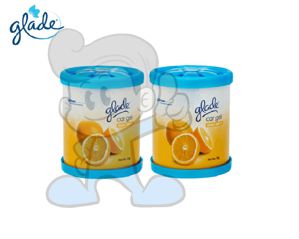 Scj Glade Car Gel Orange Squeeze Primary (2 X 70 G) Motors