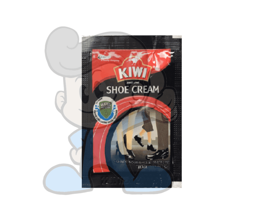 Scj Kiwi Shoe Cream Black Sachet (20 X 5 Ml) Mens Shoes And Clothing