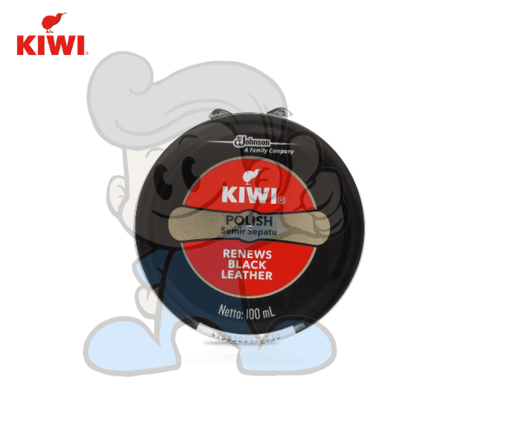 Scj Kiwi Shoe Paste Black 100Ml Mens Shoes And Clothing