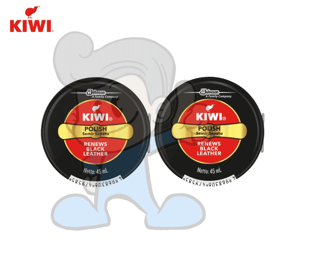 Scj Kiwi Shoe Paste Black (2 X 45 Ml) Mens Shoes And Clothing