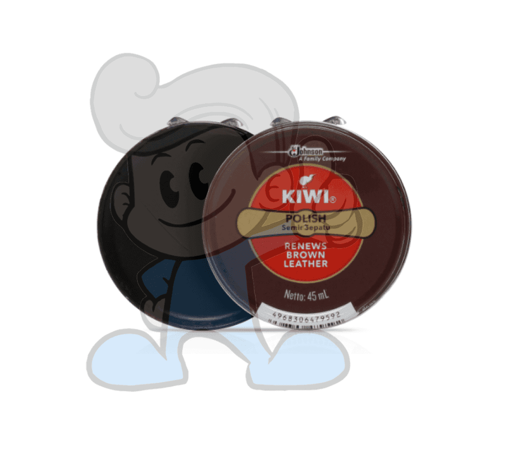 Scj Kiwi Shoe Paste Brown (2 X 45 Ml) Mens Shoes And Clothing