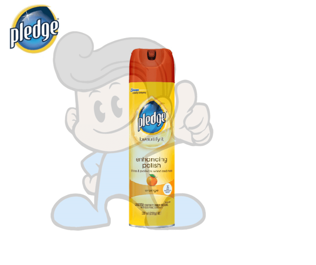 Scj Pledge Orange 330Ml Household Supplies