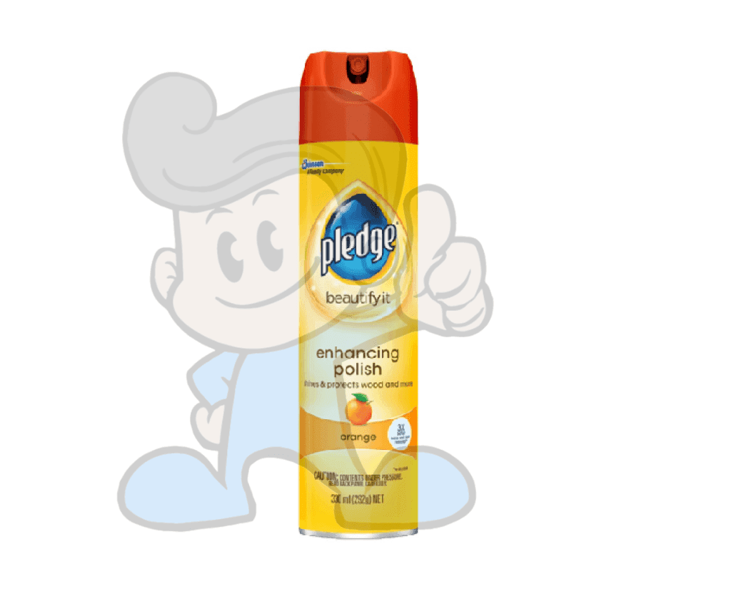 Scj Pledge Orange 330Ml Household Supplies