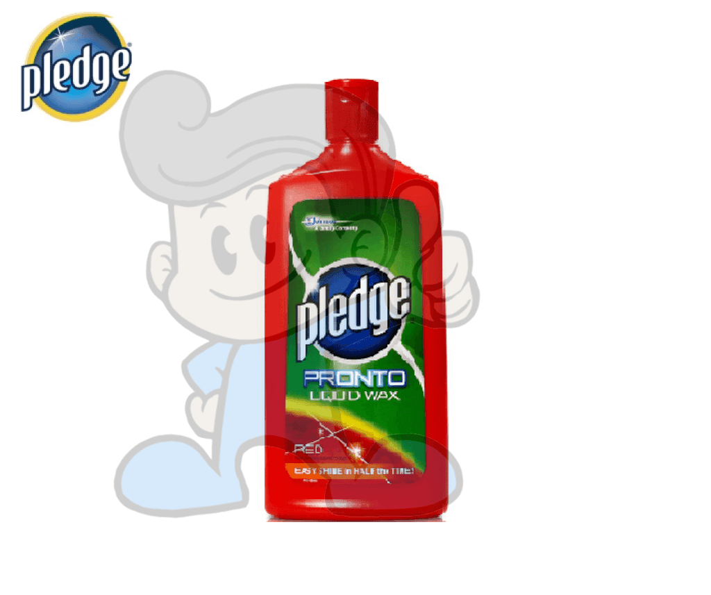 Scj Pledge Pronto Liquid Wax Red 1L Household Supplies