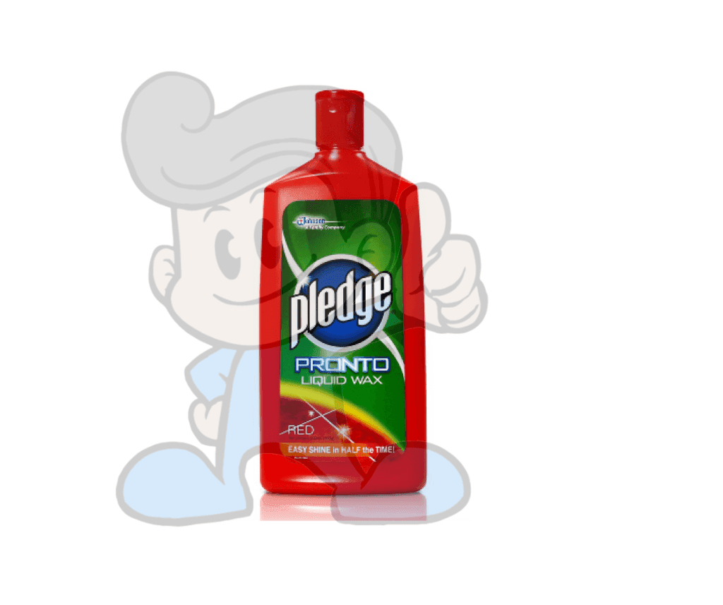Scj Pledge Pronto Liquid Wax Red (2 X 500 Ml) Household Supplies