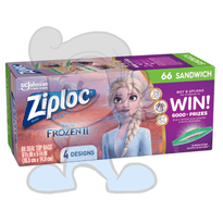 Scj Ziploc Seal Top Bags 66 Sandwich With 4 Frozen Ii Designs Kitchen & Dining