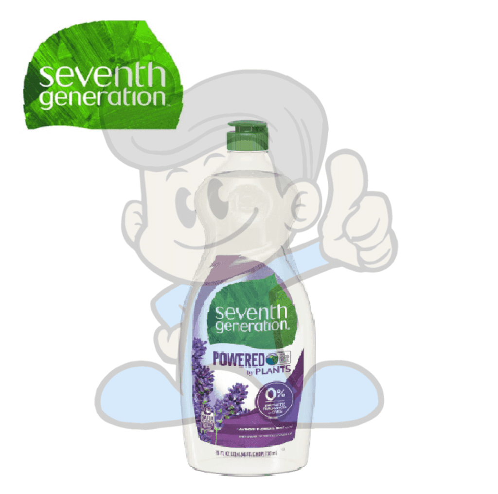 Seventh Generation Natural Dish Liquid Lavender Flower And Mint Scent 25 Oz. Household Supplies