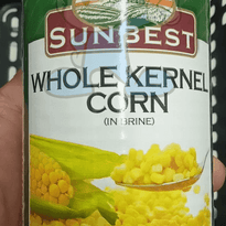 Sunbest Whole Kernel Corn In Brine (6 X 425 G) Groceries