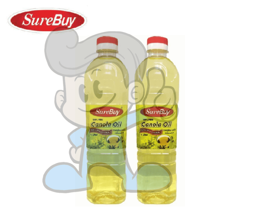 Surebuy 100% Pure Canola Oil (2 X 1L) Groceries