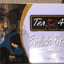 Tea 4 U English Breakfast Pure Ceylon (2 X 50 G) Groceries