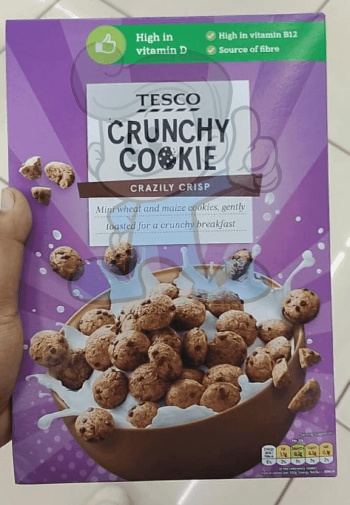 Tesco Crunchy Cookie Cereal 325G Groceries