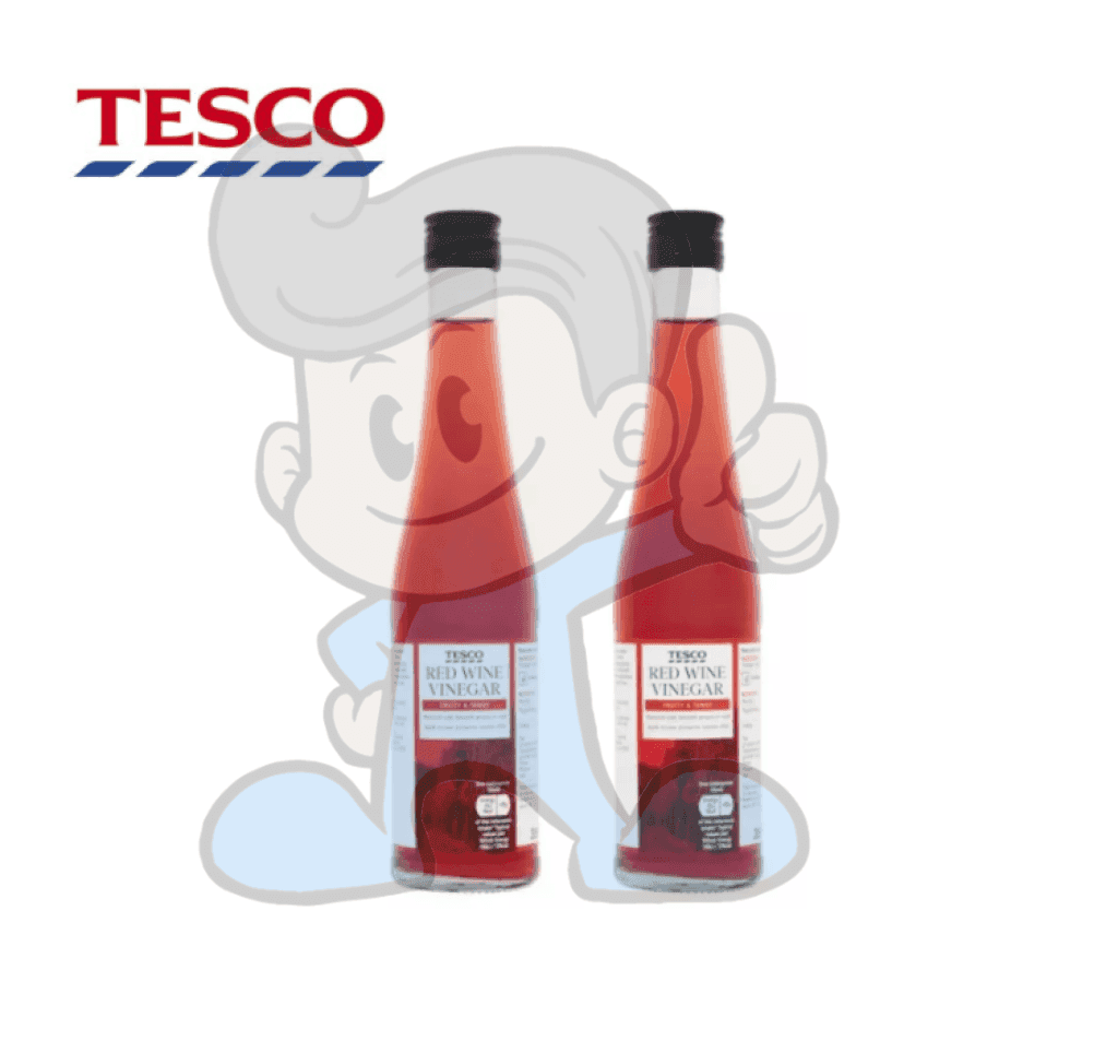 Tesco Red Wine Vinegar (2 X 350Ml) Groceries