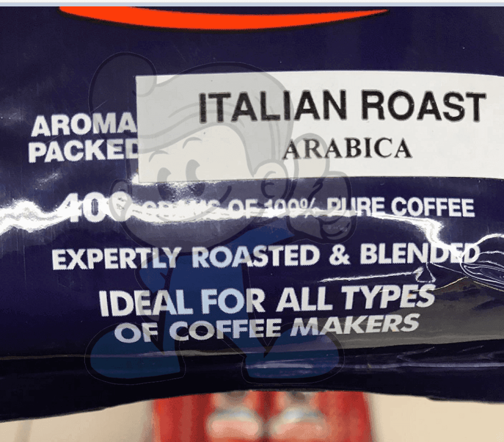 The Culinary Exchange Ground Coffee-Italian Roast Arabica Blend 400G Groceries