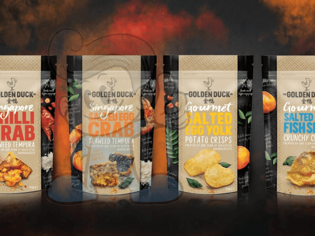 The Golden Duck Salted Egg Crab Seaweed Tempura 102 G Groceries