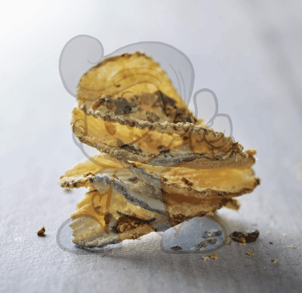 The Golden Duck Salted Egg Yolk Potato Ridges 105G Groceries