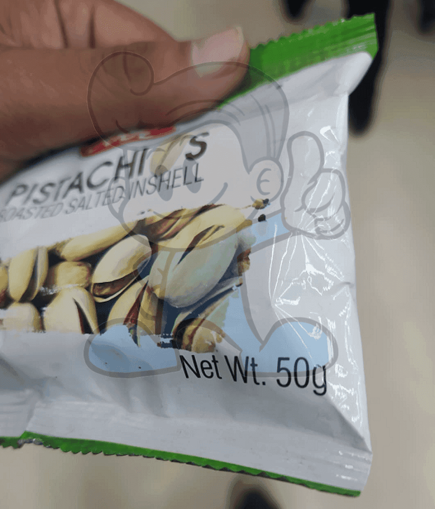 Tobi Pistachios Roasted Salted Inshell (4 X 50G) Groceries