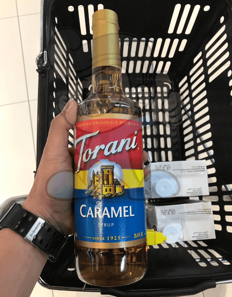 Torani Caramel Syrup 750Ml Groceries