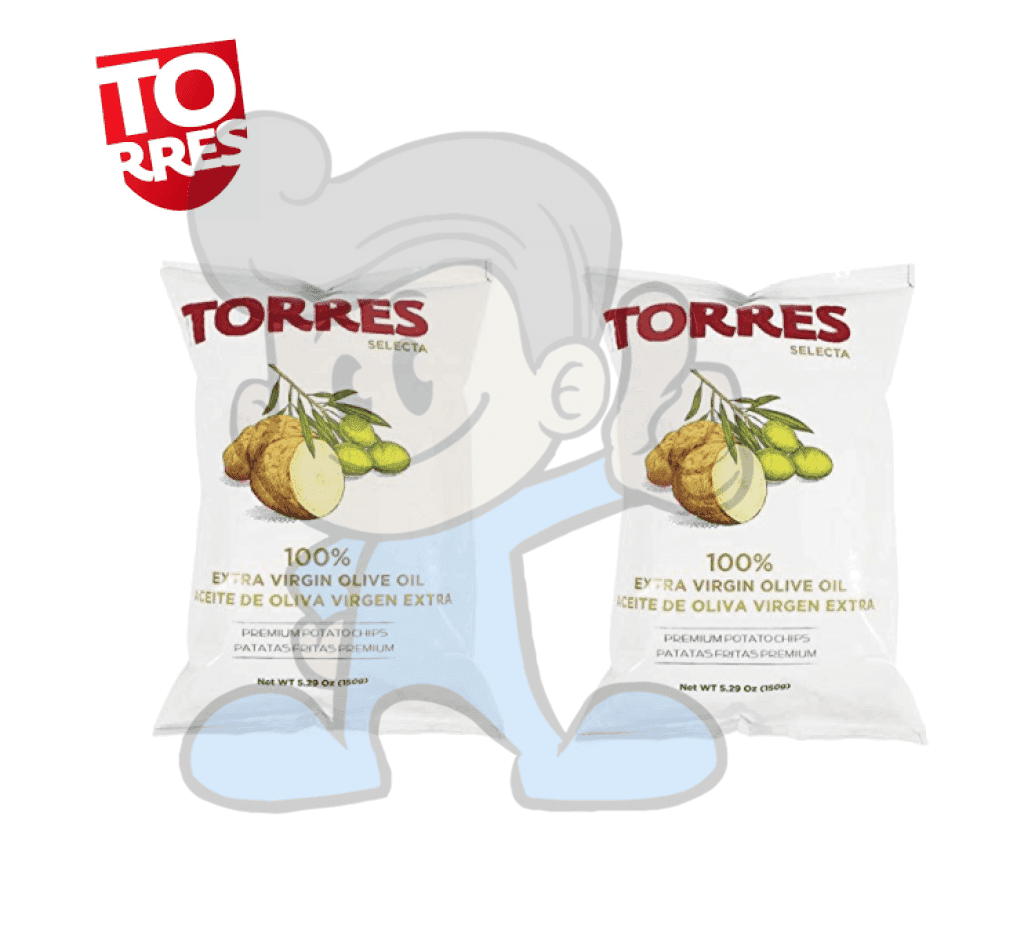 Torres Olive Oil Premium Potato Chips (2 X 5.29Oz) Groceries