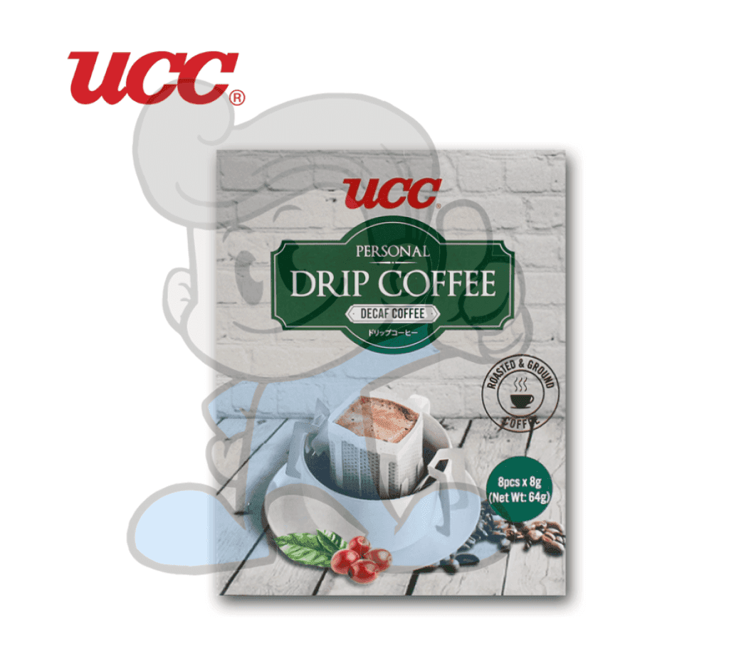Ucc Drip Bag Coffee Decaf 64G Groceries