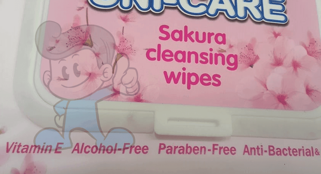 Uni Care Sakura Cleansing Wipes (2 X 90S) Mother & Baby