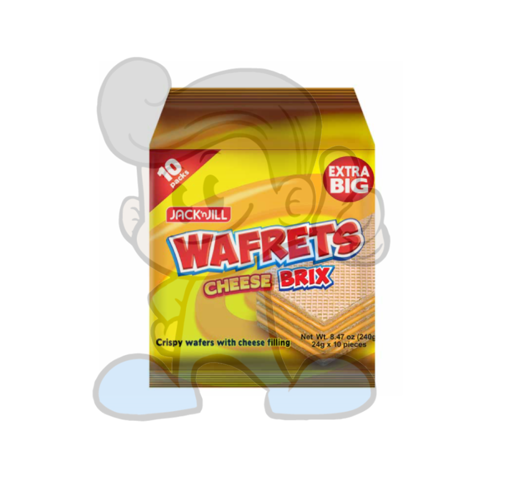 Wafrets Brix Cheese Pack Of 4 (4 X 240G) Groceries