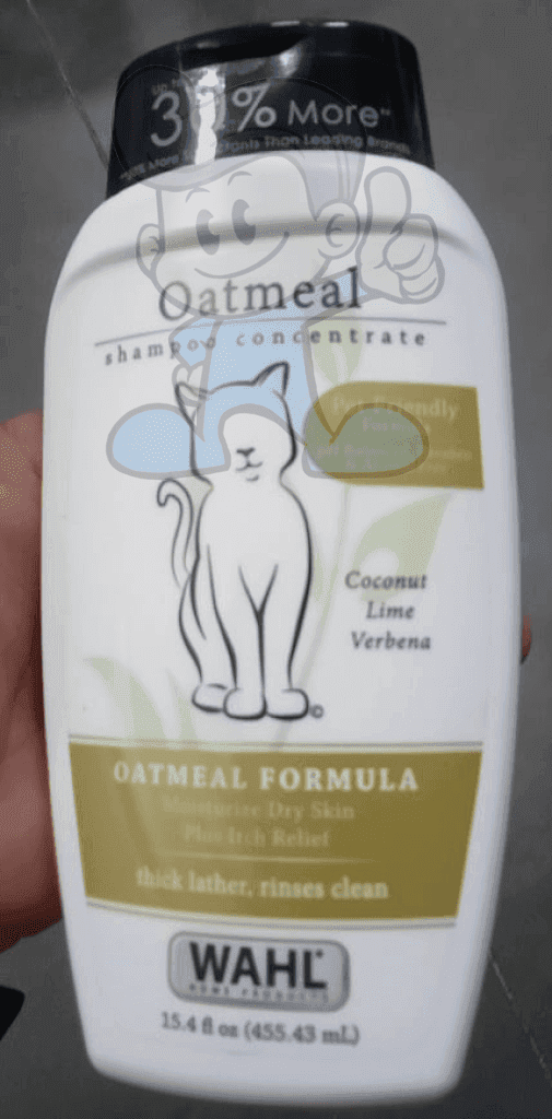 Wahl Oatmeal Formula Cat Shampoo 15.4 Oz Pet Supplies