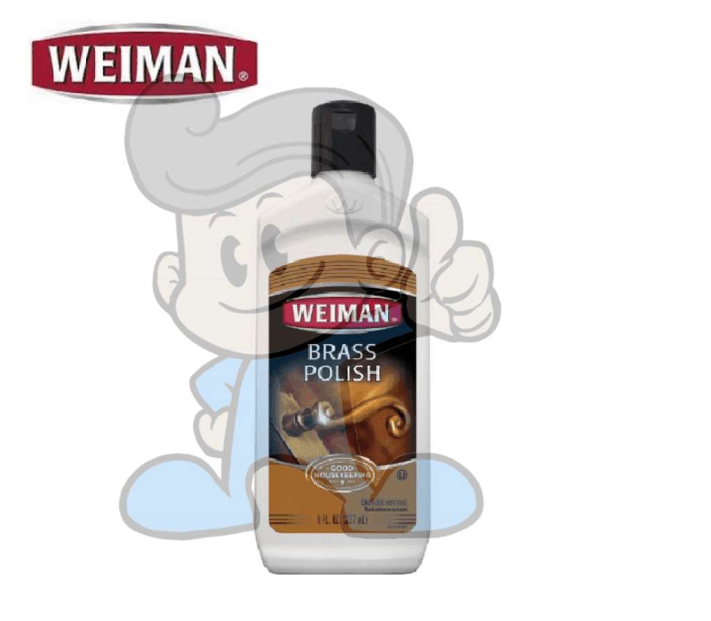 Weiman Brass Polish 237Ml Household Supplies