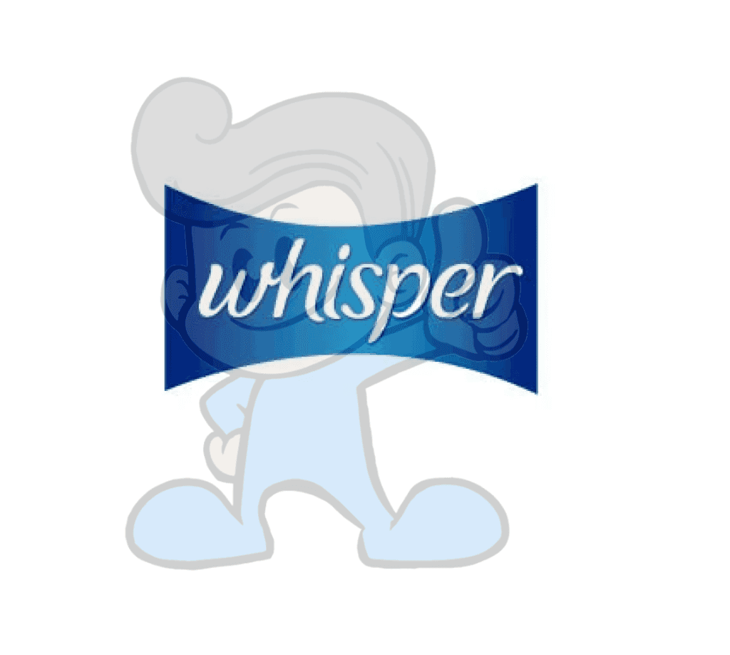 Whisper Breathable Cottony Soft Regular Flow W/ Wings 4 Packs Beauty