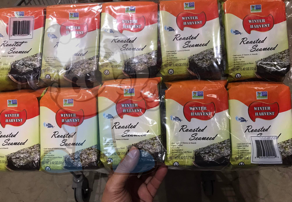 Winter Harvest Roasted Seaweed (10 X 12G) Groceries