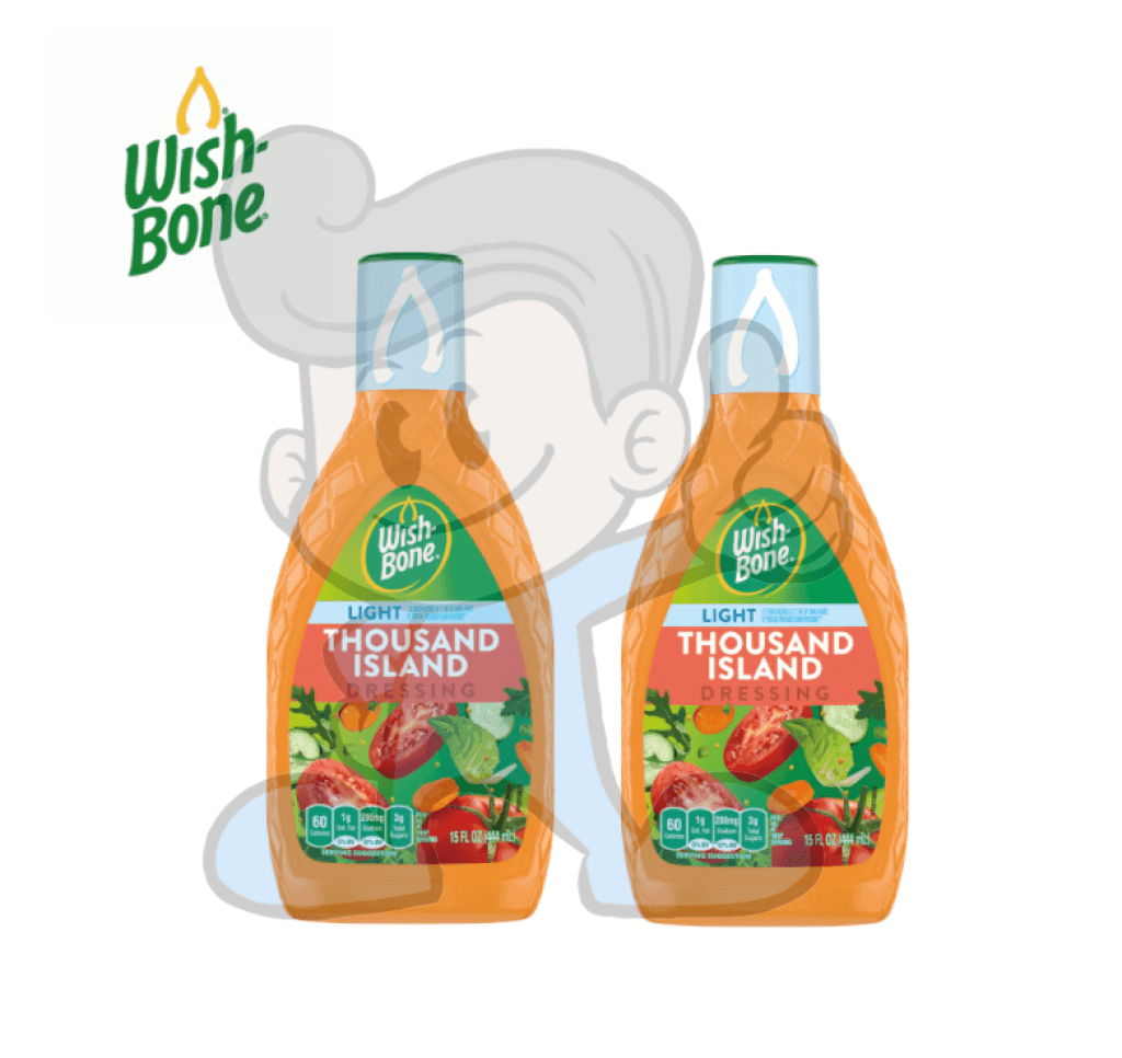 Wish-Bone Light Thousand Island Dressing (2 X 15Fl. Oz.) Groceries