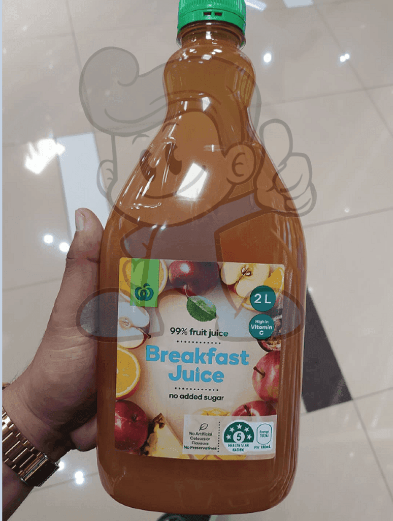 Woolworths Breakfast Juice (2 X 2L) Groceries
