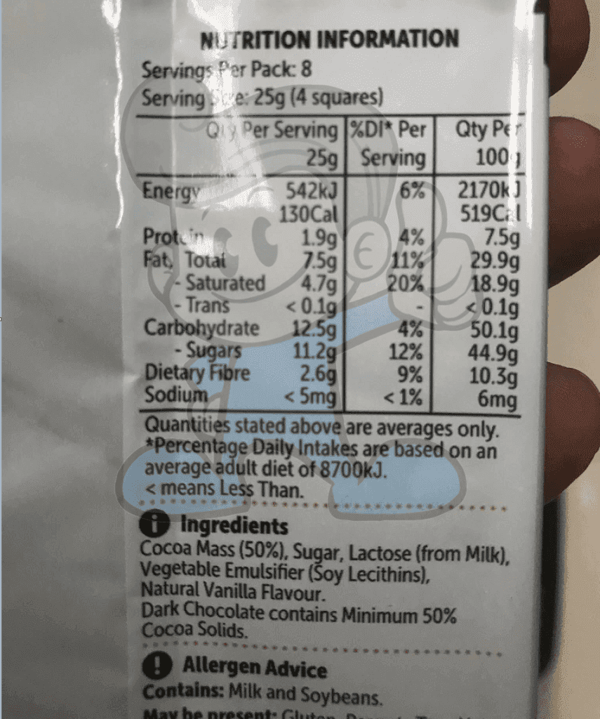 Woolworths Cooking Chocolate Dark (2 X 200G) Groceries
