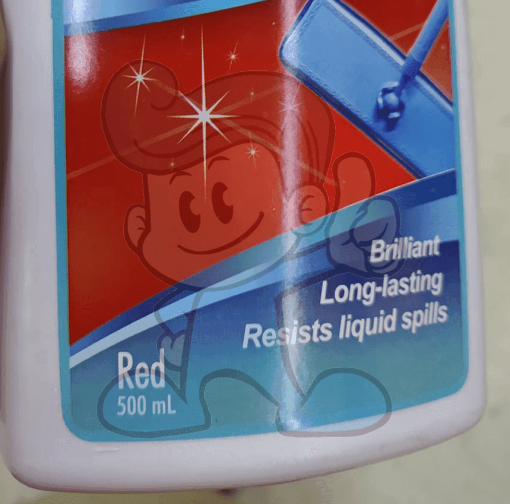 Zim Liquid Floor Wax Red (2 X 250Ml) Household Supplies
